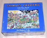 NEW HTF From Beantown to P-Town Provincetown Cape Cod 1000 Piece Puzzle Pc MA