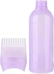 Comb Bottle | Root Comb Applicator Bottle,Applicator Bottle Root Comb Color Applicator Bottle with Graduated Scale for