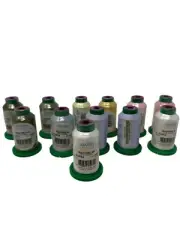 Amann Isacord Machine Embroidery Thread-Lot of 12 Spools Unwrapped READ