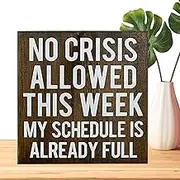 Wooden Signs Home Decor,Tabletop Ornaments Desk Sign Motivational - Desk Decor Wooden Inspirational Quotes, Display Signs Table Signs, Home Decoration