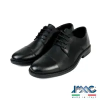 在飛比找momo購物網優惠-【IMAC】義大利經典橫飾綁帶德比鞋 黑色(350010-B