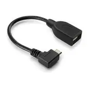 Alogic Right Angle 30cm Micro USB Male to USB Type A Female