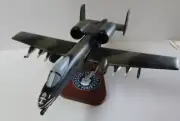 Handmade 'A-10 Thunderbolt/ Loaded" Mahogany Desktop display model