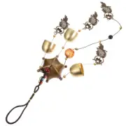 Brass Owl Pendant Windchime Decoration for Home Exquisite Bell Unique