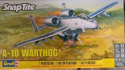 Revell 1:72 SnapTite A-10 Warthog Airplane Model Kit 85-1181 Sealed NIB 2015