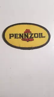 Vintage Penzoil Service Station Oil Embroidered Patch