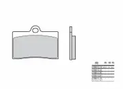 Brembo S.p.A. Street Sintered Metal Brake pads - 07BB15SA