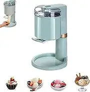 1l Soft Serve Ice Cream Maker Machine for Home Use - Household Commercial Frozen Yogurt & Gelato Maker for Cafe, Bar, Party - Mini Fruit Ice Cream Machine with Easy Cleaning (bpa-Free)