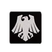 Raven Logo Patch Embroidered Iron-On Applique Chapter Badge Gaming Table-Top