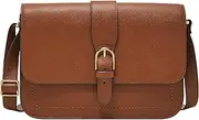 [FOSSIL] Women's Zoey Leather Large or Small Flap Crossbody Purse Handbag For Women