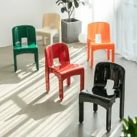 在飛比找樂天市場購物網優惠-【免運】美雅閣| 餐椅 中古椅子北歐風網紅餐廳塑料椅簡約咖啡