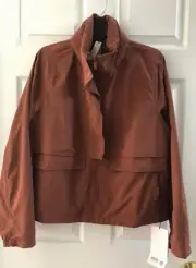 NWT Lululemon Always Effortless Jacket Size 8 Ancient Copper - LW4BW8S ANCP