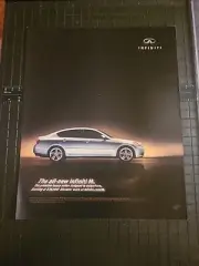 Nissan Infiniti M Print Ad 2005 8.5x10.5