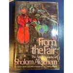 英文二手書《FROM THE FAIR: THE AUTOBIOGRAPHY OF SHOLOM ALEICHEM》