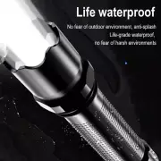LED Flashlight Tactical Light Super Bright Torches USB Rechargeable Lamps US