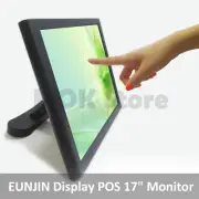 EUNJIN Display POS 17" LCD Touch Screen Monitor ED170 VGA HDMI / Win XP Vista 7_