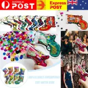 4X Automatic Inflatable Balloon Party Confetti Holiday Atmosphere Fireworks Gun