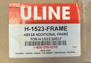 ULINE 48”x18” Additional Frame For H-1523 Shelf Storage Rack - 72" H