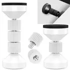 2Pcs Bed Frame Anti-Shake Tool Adjustable Threaded Headboard Stopper Fixer XW