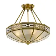 Berg 4 Light Close to Ceiling Light