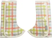 Nihon ETEX Cadry 01-105 Baby Carrier Drool Cover, Shoulder & Corner Cover, Check Orange