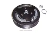 AC Compressor Complete CLUTCH Fits; Volkswagen Passat 2009 2010 2011 2012 A/C VW