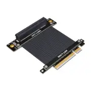 PCIE 4.0 X8 To X8 Extension Cable PCIE4.0 Riser Support Network Card USB Card