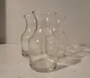 (3) Libbey 3oz Cocktail Decanter / Carafe / Bud Vase - (#718) - Lot of 3