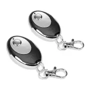 2pack 315MHz Purple Learn Button Garage Door Remote Control Keychain for7044