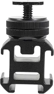 PHENOFICE Machined Camera Base Hot Shoe Adapter Tripod Screw for Universal Flash Shoe Mount