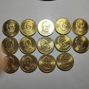 2011年18屆美囯總統尤里西斯-格蘭特一美硬幣紀念幣18437