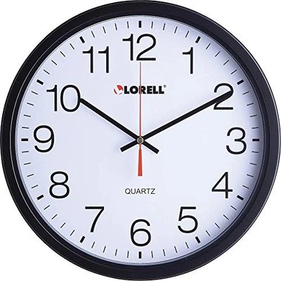 Lorell 12-1/2" Slimline Wall Clock (llr-61008) (llr61008)