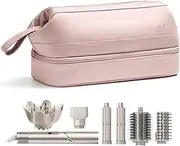 [Linpr] Travel Storage Bag for Dyson Airwrap/Shark Flexstyle Complete Styler and Attachments, Pink