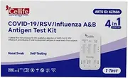 Cellife Rapid Antigen Test (RAT) 4 in 1 Kit - Tests for COVID-19, RSV, Flu/Influenza A&B (1 pack)