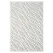 Calm Tranquil Multi-Texture Rug - 415 Ivory