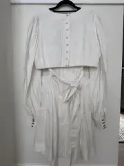 Aje New With Tags White Dress Size 14 White