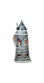 German Beer Stein Diana goddess of hunting Giantstein, replic.. KI 2034-B 2L NEW