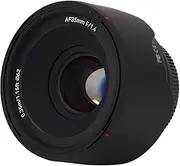 Asixxsix Camera Lens, Lens Large Aperture Lightweight Optical Autofocus Fixed Prime Portrait Lenses Optical Material High Resolution Images Mount Lens for Travel Video Recording
