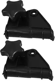 Parliky 1 Pair Durable Plastic Lounge Chair Lock Connector for Tube Recliner Accessories Quick Installation for Foldable Chairs Lightweight Impact Resistant