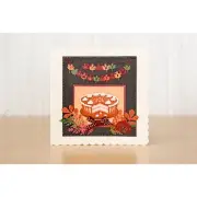 TATTERED LACE Cutting Die - PUMPKIN PIE - Thanksgiving