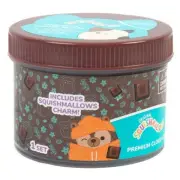 Squishmallows Premium Cloud Slime Chocolate Scented w/ Charm & Glitter Pack 8 oz