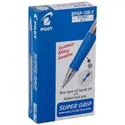 Pilot BPGP Retractable Ballpoint Pen 0.7mm Blue 12 Pack