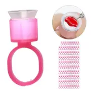 100pc Tattoo Ink Ring Cup Disposable Microblading Pigment Cup Holder With Sp MGR