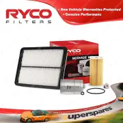 Ryco Oil Air Fuel Filter Service Kit for Kia Sorento XM 10/2009-06/2015