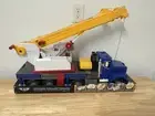 DRIVEN by Battat Large Toy Truck Crane Grue, Movable Parts, Lights Sound Effect