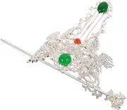 MUSISALY Asian Hair Stick: Chinese Hanfu Hairpin - Vintage Chignon Maker With Ancient Crown Headpiece Chopsticks Bun Holders For Traditional Costumes Cosplay