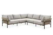 Sierra Outdoor L-Shape Sectional Sofa