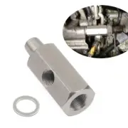 1Pcs Oil Pressure Sensor Tee 1/8" NPT to Adapter Fitting Turbo Gauge For Cars~ (for: Daihatsu)
