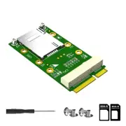 Mini PCIE to Mini PCIE Card Adapter Networking Ethernet Risers PC Networking