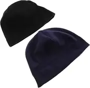 [FOMIYES] 2 Pcs Women Men Winter Sport Hat Outdoor Beanie Cap for Skiing Biking Running
